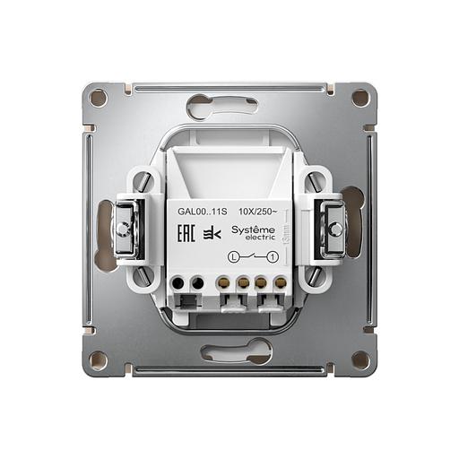 ARTGALLERY 1-клавишный ВЫКЛЮЧАТЕЛЬ, 10АХ, механизм, быстрозажимные клеммы, ПЕСОЧНЫЙ фото 2