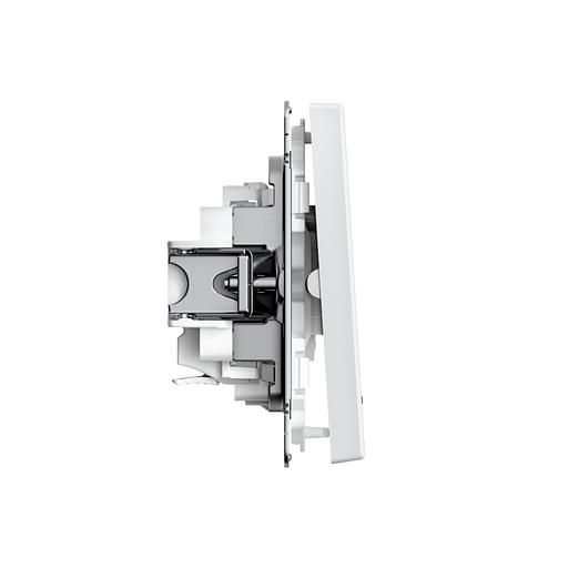 ARTGALLERY 2-клавишный ВЫКЛЮЧАТЕЛЬ с подсветкой, сх.5а, 10АХ, механизм, быстрозажимные клеммы, БЕЛЫЙ фото 3