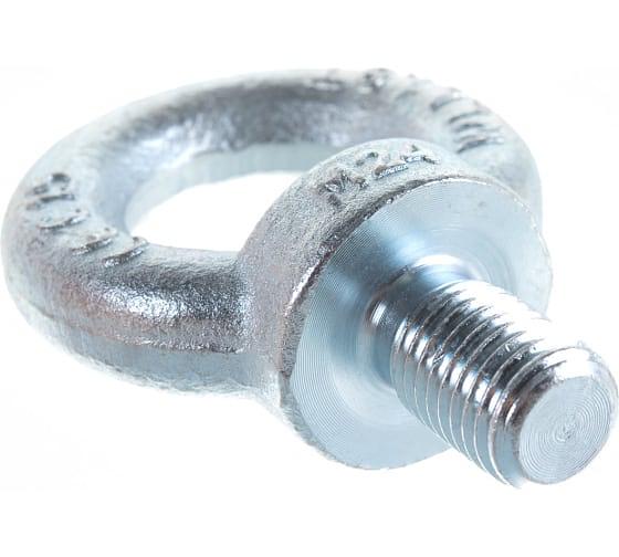 Рым-болт М14 DIN580 оцинкованная сталь фото 1