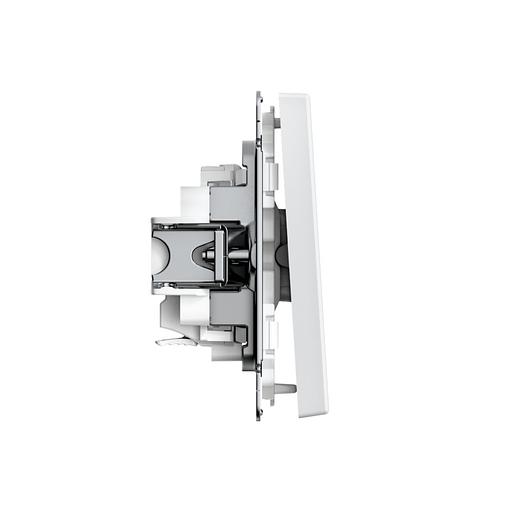 ARTGALLERY 1-клавишный ВЫКЛЮЧАТЕЛЬ, 10АХ, механизм, быстрозажимные клеммы, БЕЛЫЙ фото 3