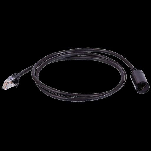 Удлинитель патч-корда Удлинитель патч-корда UTP кат.5E, розетка RJ45 - вилка RJ-45, 10 м, серый фото 1