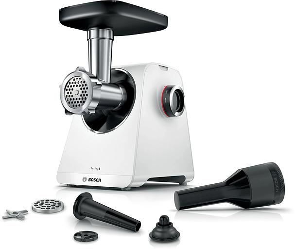 Мясорубка Bosch MFWS607W белый фото 1