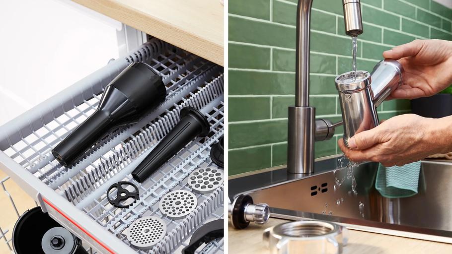 Мясорубка Bosch MFWS609W белый фото 4