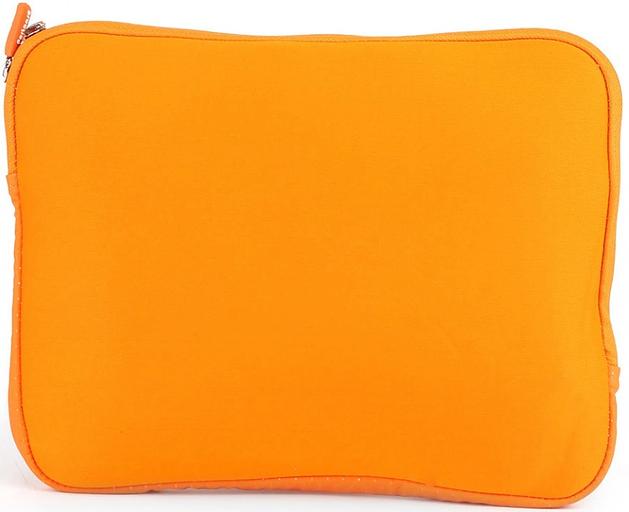 Чехол для ноутбука 12" Portcase KNP-12 OR оранжевый неопрен фото 3