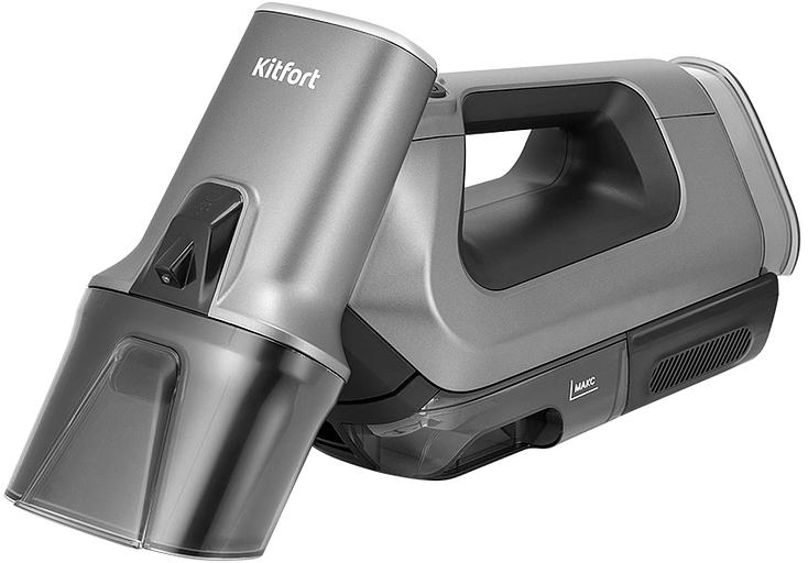 Пылесос моющий Kitfort КТ-5540 100Вт серый/черный фото 1