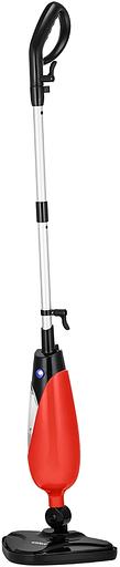 Швабра паровая Kitfort КТ-3939 1300Вт красный/черный фото 2