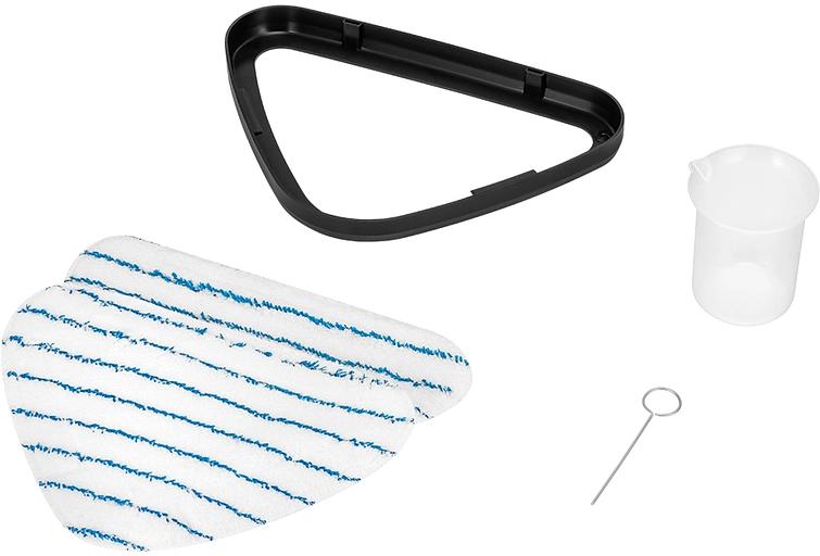 Швабра паровая Kitfort КТ-3939 1300Вт красный/черный фото 5