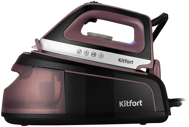 Парогенератор Kitfort КТ-9309 2250Вт черный/фиолетовый фото 1