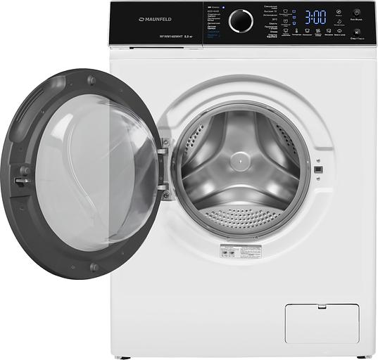 Стиральная машина Maunfeld MFWM148IWHT класс: A+++ загр.вертикальная макс.:8кг белый фото 2