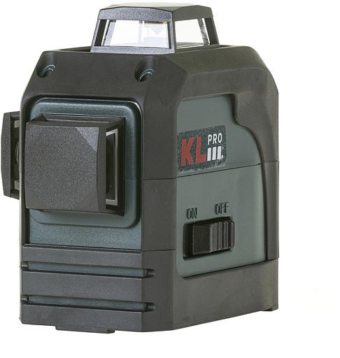 Уровень лазер. Klpro KLLZR93 2кл.лаз. 635нм цв.луч. красный 3луч. фото 4