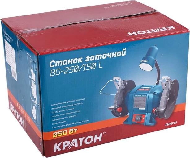 Станок заточной Кратон BG 250/150 L 250W (4 02 03 020) фото 9
