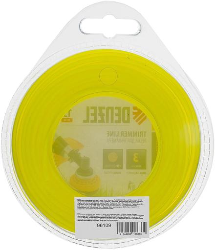 Леска для садовых триммеров Denzel 96109 d=3мм L=15м фото 4