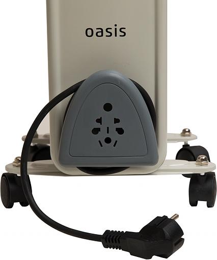 Радиатор масляный Oasis UT-10 1000Вт серый фото 5