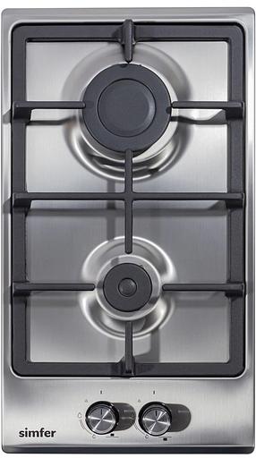 Газовая варочная поверхность Simfer H30V20M570 нержавеющая сталь фото 1