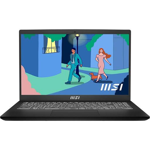 Ноутбук MSI Modern 15 B7M-473XRU AMD Ryzen 5 7430U/16Gb/SSD1Tb/15.6"/IPS/FHD/1920x1080/60Hz/NoOS/Classic Black (9S7-15HK12-473) фото 1