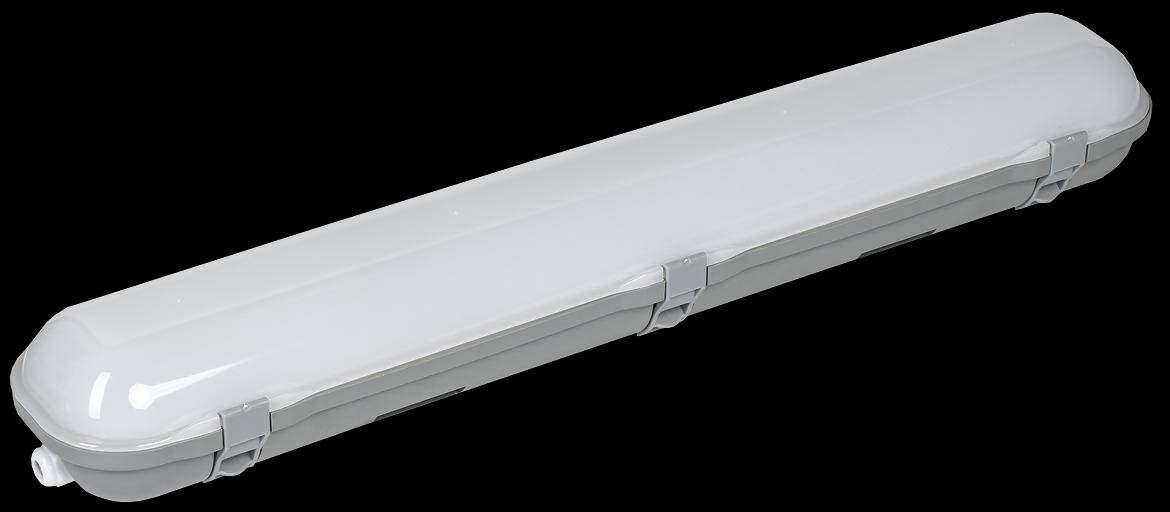 Светильник ДСП 1321 40Вт 5000К IP65 600мм пласт. сер. IEK LT-DSP0-1321-040-50-K01 фото 1