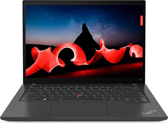 Ноутбук Lenovo ThinkPad T14 G4 Core i5 1335U 16Gb SSD1Tb Intel UHD Graphics 14" IPS WUXGA (1920x1200) Windows 11 Pro 64 black WiFi BT Cam (21HESGC100) фото 1