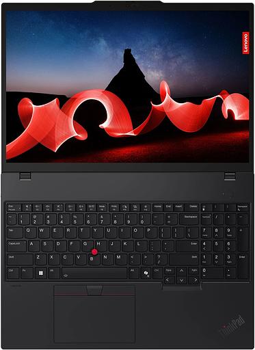 Ноутбук Lenovo ThinkPad T16 G3 Core Ultra 5 125U 16Gb SSD512Gb Intel Graphics 16" IPS WUXGA (1920x1200) Windows 11 Pro 64 black WiFi BT Cam (21MQS0T500) фото 5