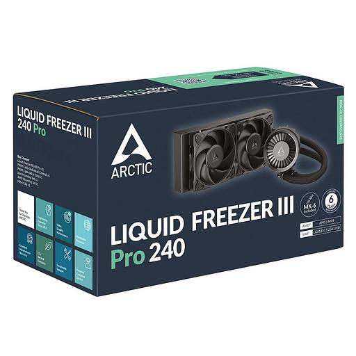 Жидкостная система охлаждения Arctic Cooling Liquid Freezer III Pro 240 Multi Compatible All-In-One CPU Water Cooler (ACFRE00178A) фото 6