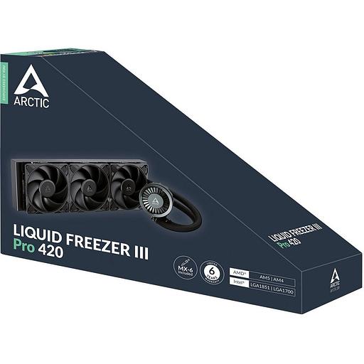 Жидкостная система охлаждения Arctic Cooling Liquid Freezer III Pro 420 Multi Compatible All-In-One CPU Water Cooler (ACFRE00181A) фото 6