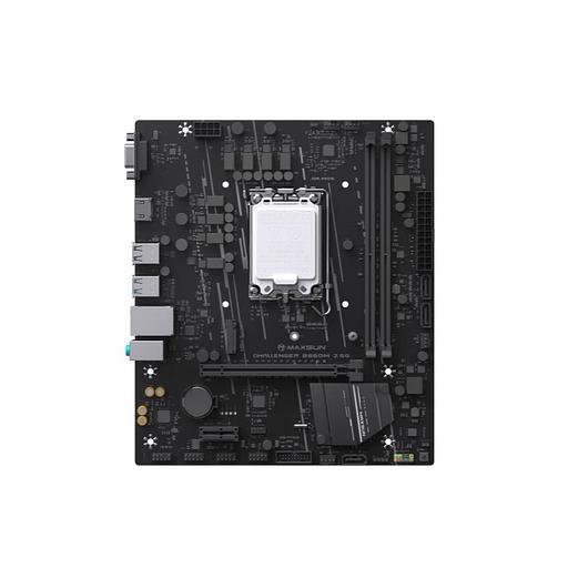 Материнская плата Maxsun MS-Challenger B660M 2.5G B660, LGA1700, 2*DDR4, 1*PCIEx16, 1*PCIEx1, 1*M.2, 4*USB3.2Gen1, 6*USB2.0, 3*SATA3.0, 2.5G, VGA, HDMI, M-ATX, RTL фото 1