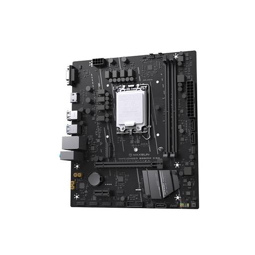 Материнская плата Maxsun MS-Challenger B660M 2.5G B660, LGA1700, 2*DDR4, 1*PCIEx16, 1*PCIEx1, 1*M.2, 4*USB3.2Gen1, 6*USB2.0, 3*SATA3.0, 2.5G, VGA, HDMI, M-ATX, RTL фото 2