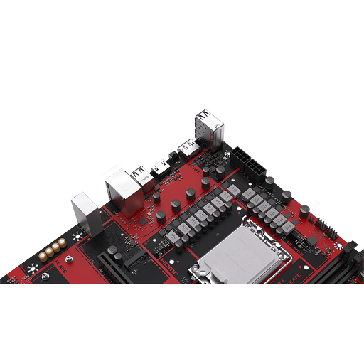 Материнская плата Maxsun MS-B760M I-CAFE B760, LGA1700, 2*DDR5, 1*PCIEx16, 1*PCIEx4, 3*M.2, 4*USB3.2Gen1, 8*USB2.0, 2*SATA3.0, 2.5G, DP, HDMI, M-ATX, RTL фото 5