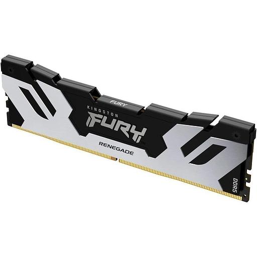 Модуль памяти Kingston 24GB DDR5 8000 FURY Renegade Silver On-Die ECC UDIMM (Single Module) CL38-48-48 1.4V фото 1