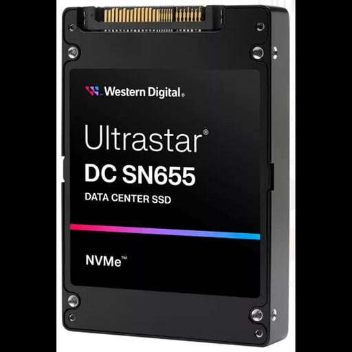 Твердотельный накопитель (SSD) Western Digital Ultrastar DC SN655, 7.68TB, PCIe 4.0 U.3, 3D TLC, 2.5", 15mm, 1 DWPD фото 1
