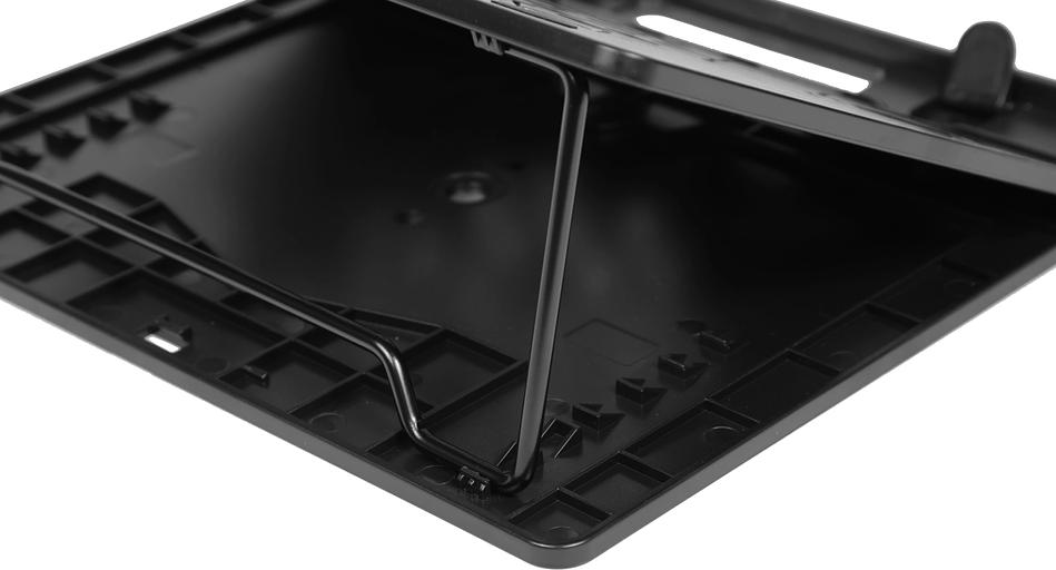Подставка для ноутбука Buro BU-LS130 280x250x15мм пластик ABS черный фото 3