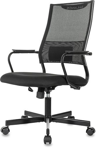 Кресло руководителя Бюрократ CH Balance черный Elastic-102 TW-11 сетка/ткань крестов. металл черный фото 3