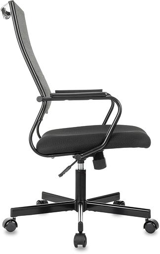 Кресло руководителя Бюрократ CH Balance черный Elastic-102 TW-11 сетка/ткань крестов. металл черный фото 4