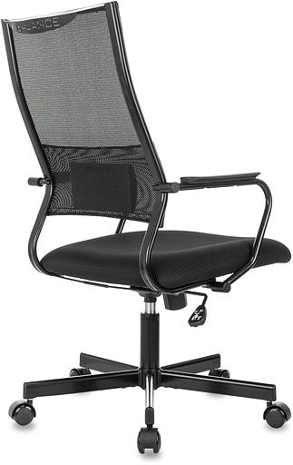 Кресло руководителя Бюрократ CH Balance черный Elastic-102 TW-11 сетка/ткань крестов. металл черный фото 5