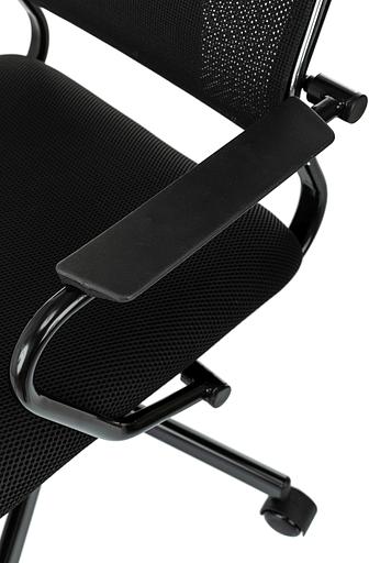 Кресло руководителя Бюрократ CH Balance черный Elastic-102 TW-11 сетка/ткань крестов. металл черный фото 6