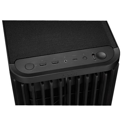 Корпус для ПК ASUS PROART PA401 WOOD MESH PWM BLACK фото 5