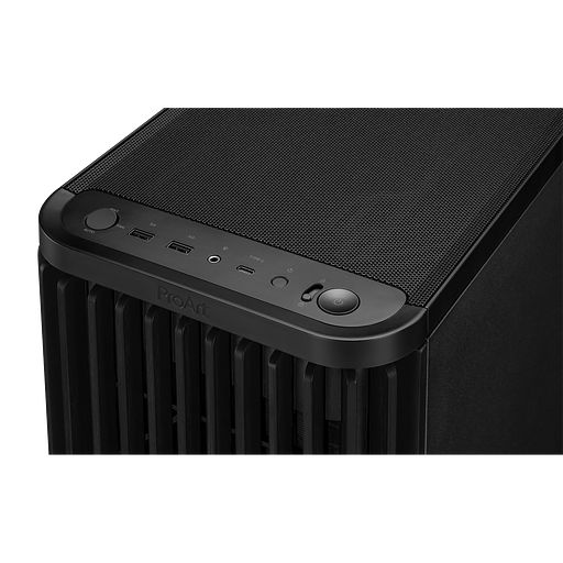 Корпус для ПК ASUS PROART PA401 WOOD MESH PWM BLACK фото 7