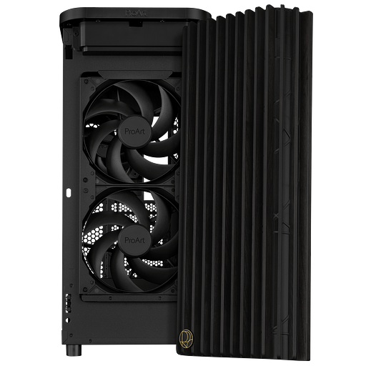 Корпус для ПК ASUS PROART PA401 WOOD MESH PWM BLACK фото 10