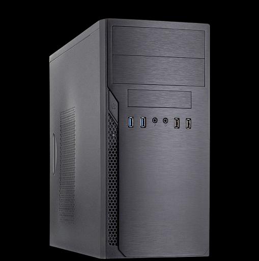 Корпус с блоком питания 450Вт. Foxline FL-628-FZ450R-U32-S фото 1