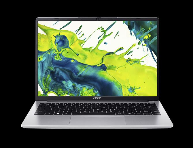 Aspire Lite 14" WUXGA 1920x1200 Non-glare IPS / 1200:1 / 300 nit Intel® Core™ i5-13500H UMA 16 GB DDR5 Memory 512GB PCIe NVMe SSD Silver Plastic None(Boot-up only) фото 1