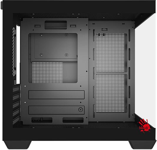Корпус Bloody CC-121 черный без БП mATX 7x120mm 1xUSB2.0 1xUSB3.0 audio фото 9
