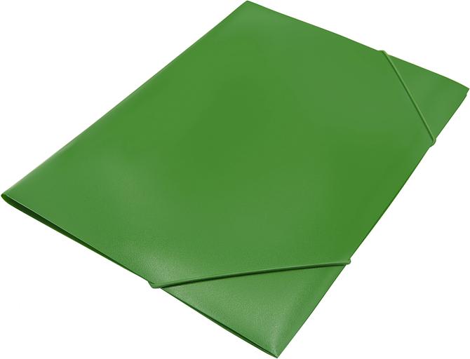 Папка на резинке Silwerhof Eco SE-PR04GRN A4 пластик 0.5мм кор.15мм зеленый фото 2
