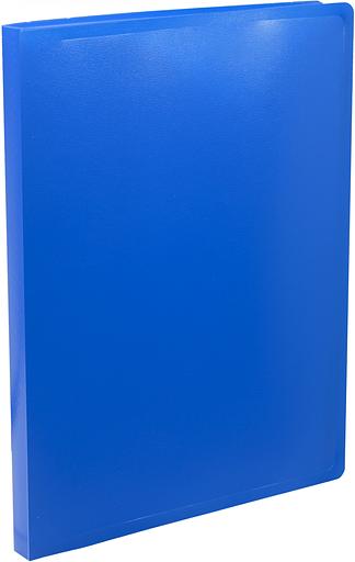 Папка метал.зажим Silwerhof Eco SE-04CBLU A4 пластик 0.5мм синий фото 2