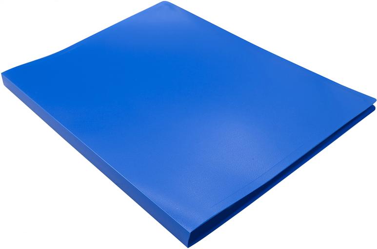 Папка метал.зажим Silwerhof Eco SE-04CBLU A4 пластик 0.5мм синий фото 3