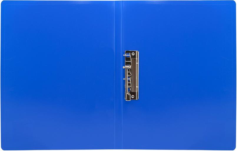 Папка метал.зажим Silwerhof Eco SE-04CBLU A4 пластик 0.5мм синий фото 4