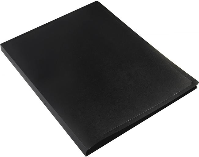 Папка метал.пруж.скоросш. Silwerhof Eco SE-04PBLK A4 пластик 0.5мм черный фото 3