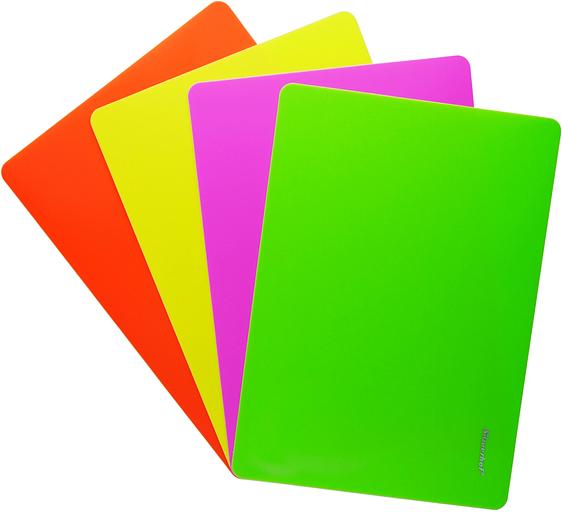 Доска для лепки Silwerhof SCR-BORDD Create прямоугольная A4+ 1мм цв.ассорт. фото 1