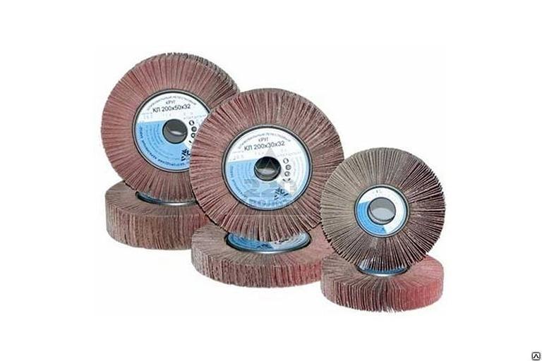 Круг лепестковый шлифовальный Кратон, Ø 115 мм Р80-А фото 1