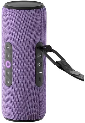 Умная портативная колонка Яндекс Станция Стрит с Алисой, модель YNDX-00030VIO (фиолетовый) фото 3