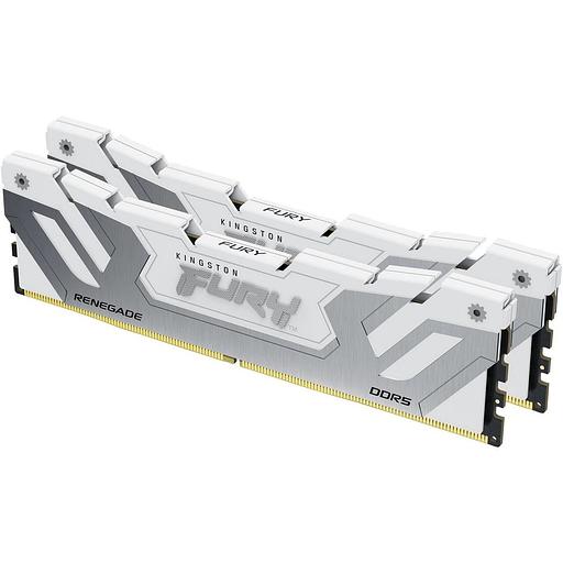 Модуль памяти Kingston 48GB DDR5 8800 FURY Renegade White RGB On-Die ECC CUDIMM CL42 kit 2*24gb фото 2