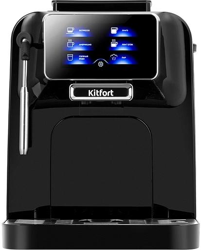 Кофемашина Kitfort КТ-7472 1480Вт черный фото 2